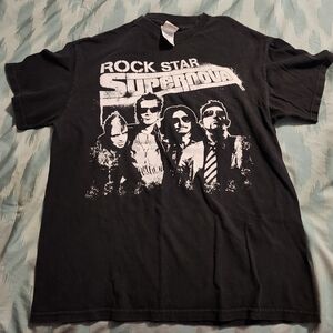 Rock Star Supernova 2007 Tour T Shirt S/M‎ Supergroup Tommy Lee Gilby Clark RARE
